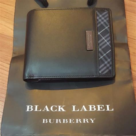 burberry black label japan wallet|burberry black label wallet.